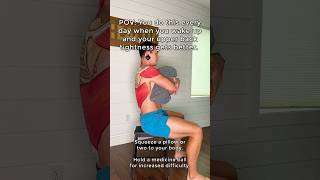 Easy fix for middle back pain and rib pain relief #shorts