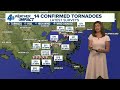 Surveyors confirm 3 more tornadoes, bringing total in Louisiana, Mississippi to 14