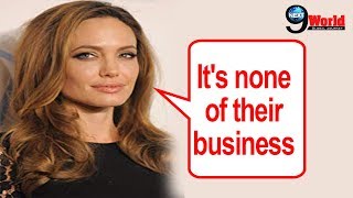 Angelina Jolie tries best to ignore negative comments on her losing weight; here’s the Proof
