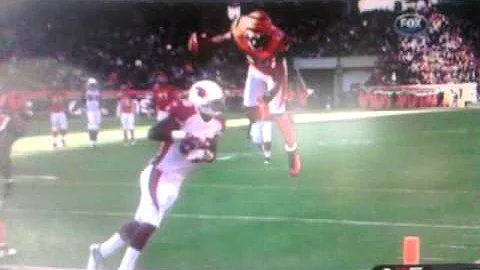 Jerome Simpson Touchdown Front Flip into End Zone