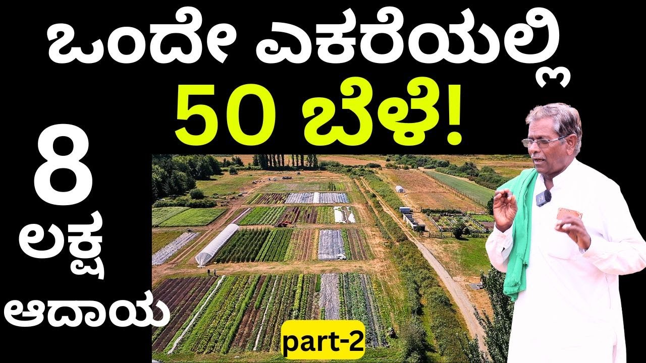 "ನಾನು ನಿಮ್ಮೂರಿಗೆ ಬಂದು ಕೃಷಿ ತರಬೇತಿ ನೀಡುತ್ತೇನೆ" ,ಸಂಪರ್ಕಿಸಿ!9481859321||Part-2