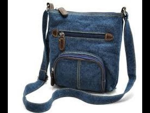  Tas Selempang Dari Celana Jeans Bekas  YouTube