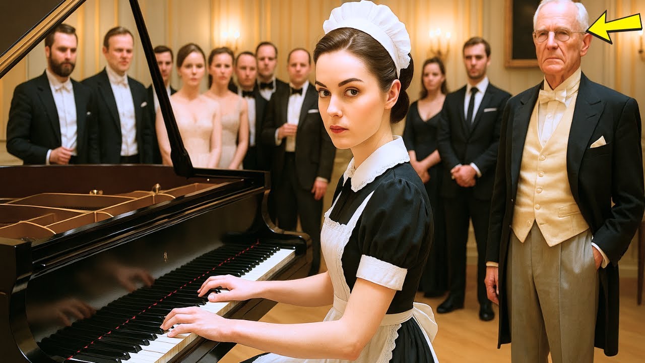 Millonario humilla a su empleada pidiéndole que toque el piano, pero su talento sorprende a todos...