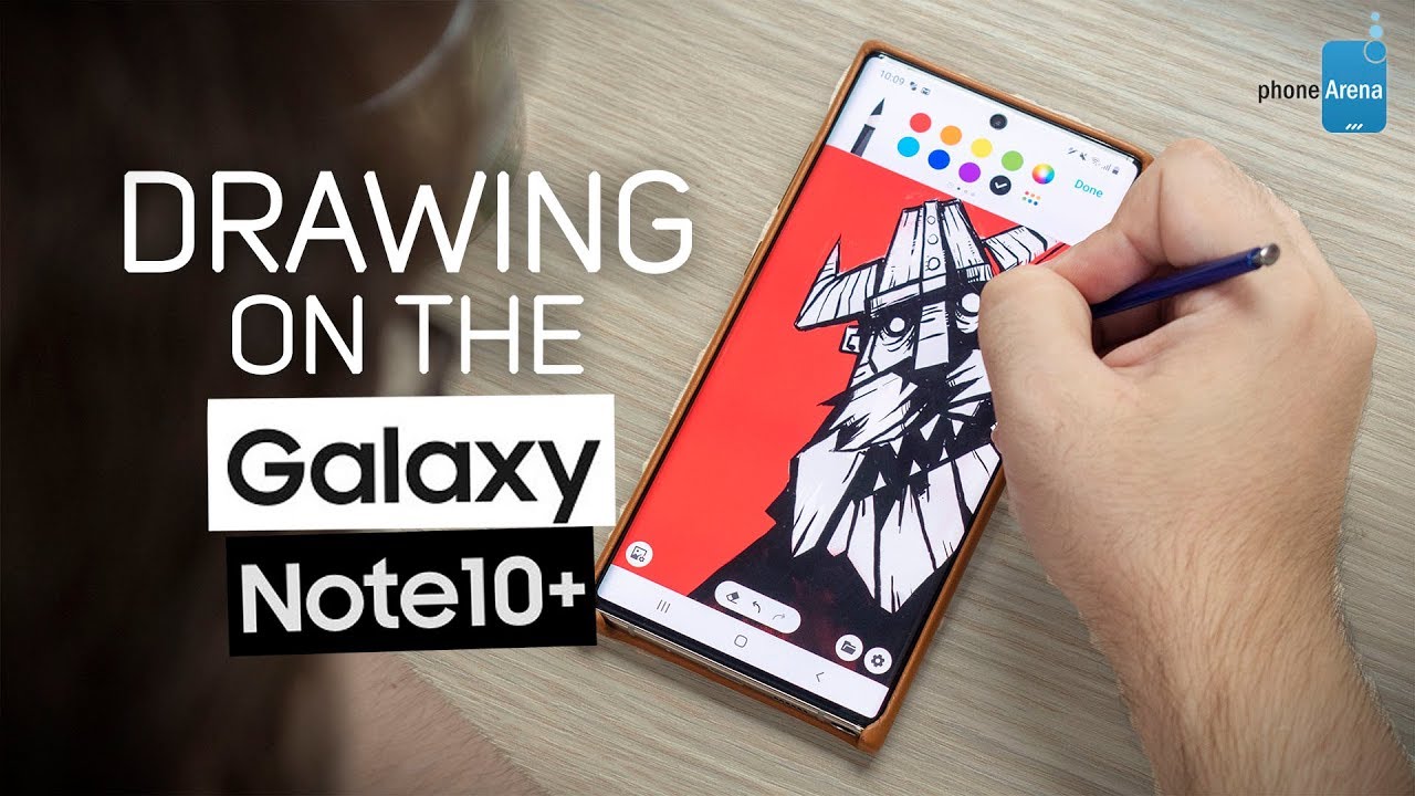 Drawing on the Samsung Galaxy Note 10 plus Artist Initial Impressions   Carritube