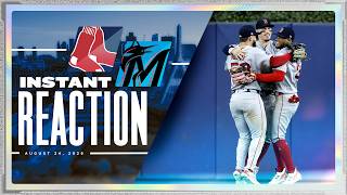 INSTANT REACTION: Red Sox Offense Sparks in Late Innings against Marlins