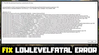 FIX ARK Survival Evolved LowLevelFatal Error The UE4-ShooterGame Game Has Crashed screenshot 3
