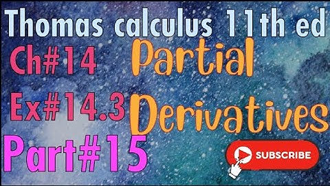 Wave EquationExercise#14.3 Ch#14 Question #69-75 //Thomas calculus 11th ed/Full solutions//in urdu