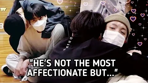 BTS being AFFECTIONATE