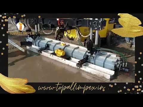 LS-400 Stand-On Concrete Laser Levelling Machine video thumbnail