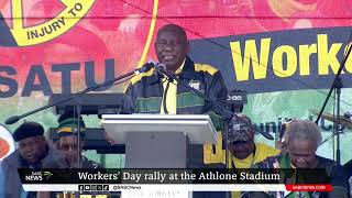 Workers' Day 2024 | 'The workers drive the wheel of SA's economy': Cyril Ramaphosa