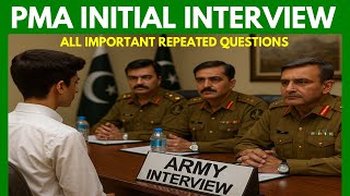 PMA Long Course Initial Interview | Questions, Answers & Preparation | PMA Initial Interview