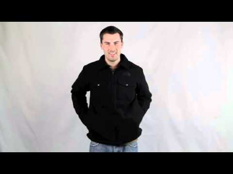 north face wool jacket mens