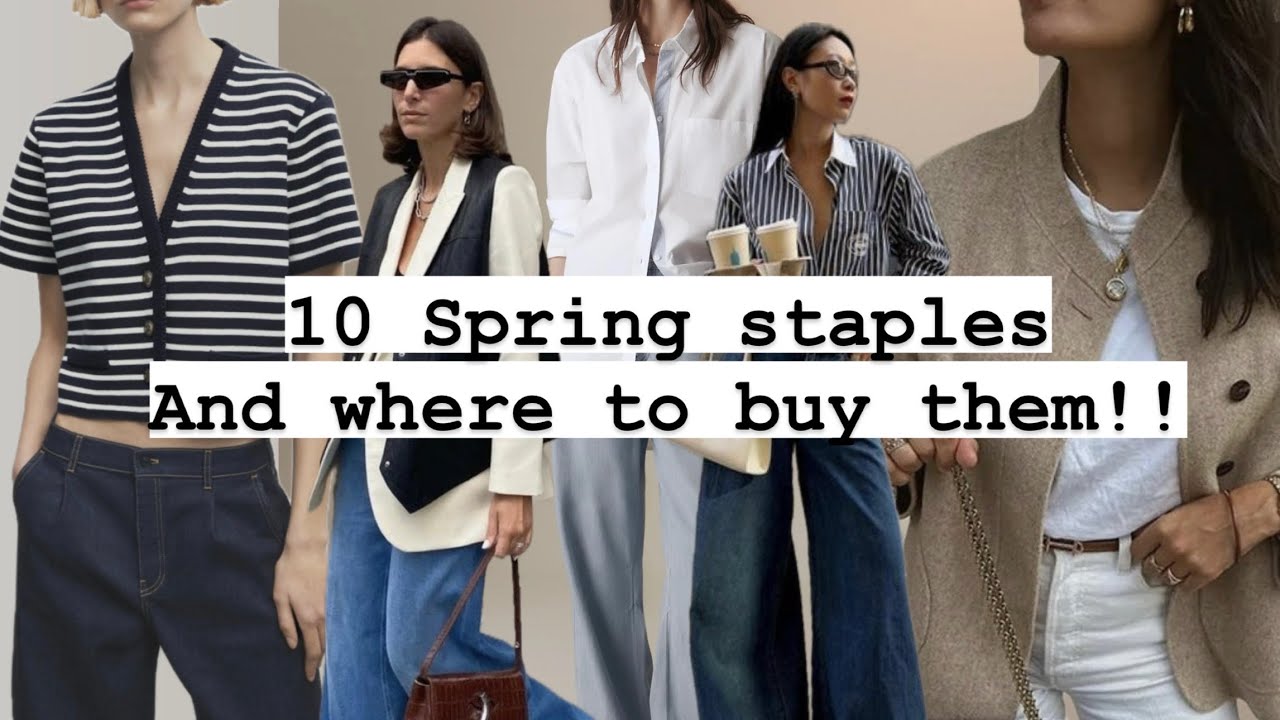 Michigan Spring Staples 10 Spring staples & where to buy them | Save & maximise your purchases ...