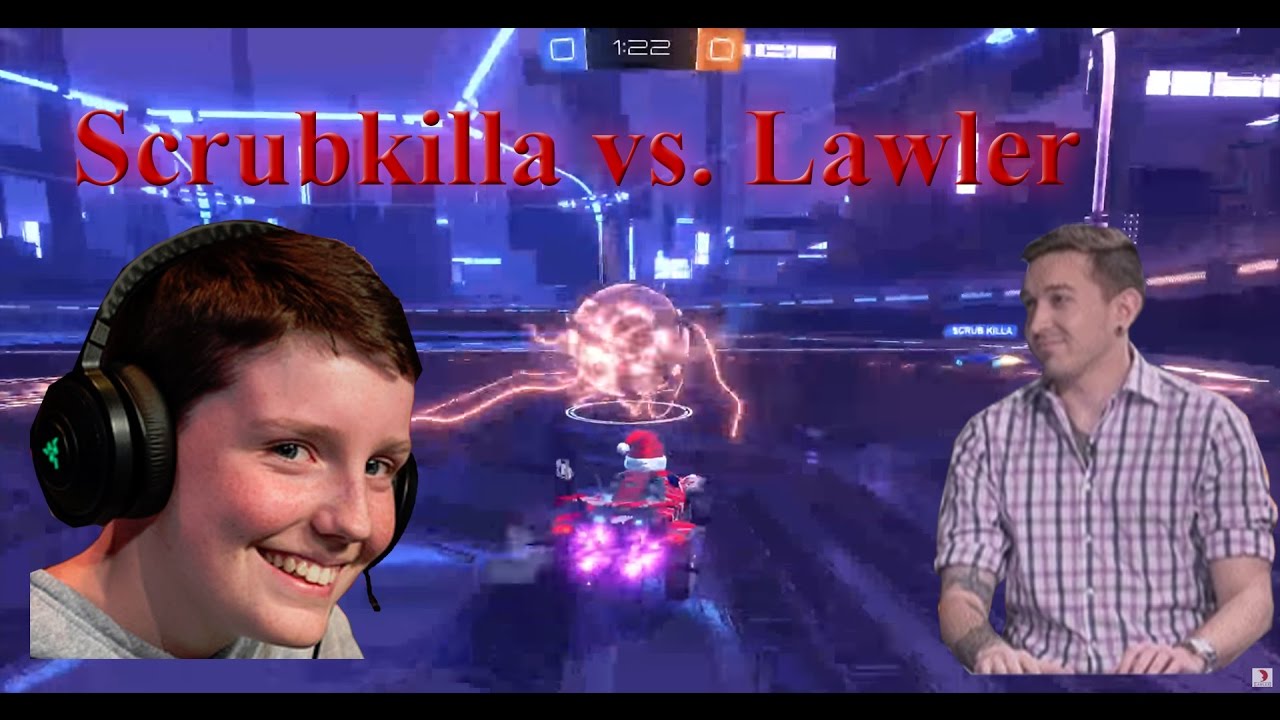 Scrubkilla vs Lawler 1v1 Dropshot - YouTube