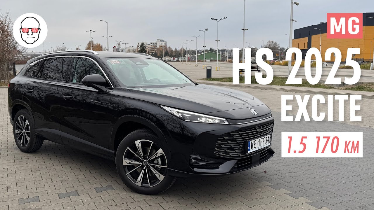 MG HS Excite 1.5 7DCT 2025 test PL Pertyn Ględzi