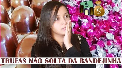 Como soltar trufa da forminha?