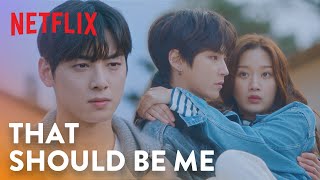 Cha Eun-woo is jealous about how close Hwang In-youp and Mun Ka-young are | True Beauty Ep 8 [ENG] Resimi