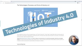 Industry 4.0 Technologies & Terms: IIoT, Industrial Big Data, AI, Machine Learning, & Digital Thread