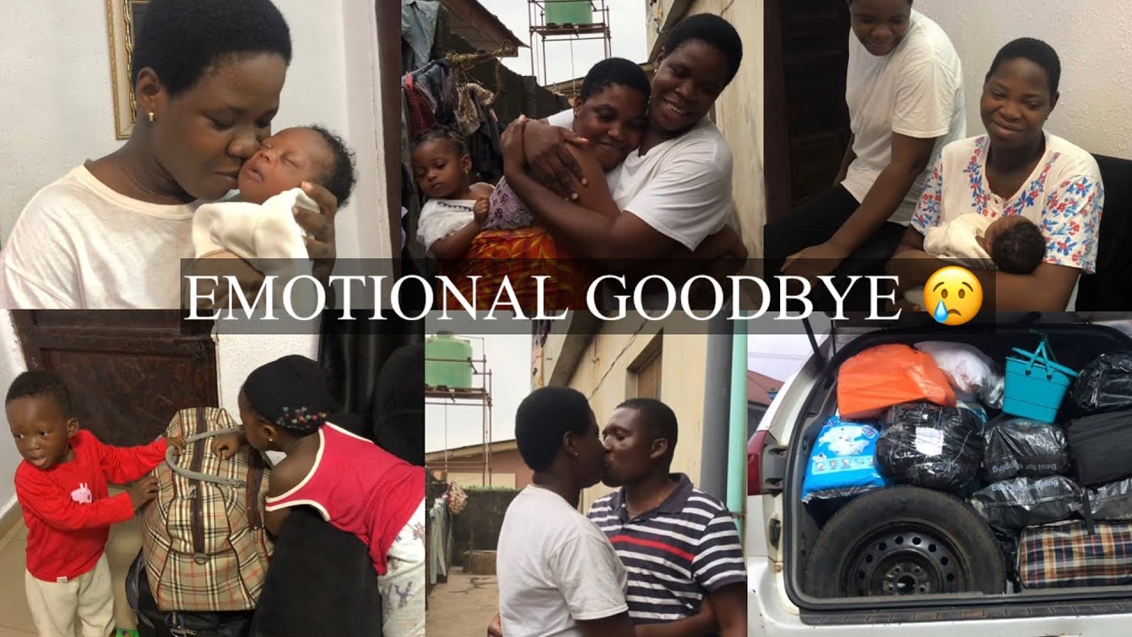 EMOTIONAL GOODBYE 🥲//TRAVELING BACK TO OGUN STATE +HOW MY NEIGHBORS ...