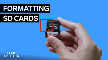 How To Format An SD Card