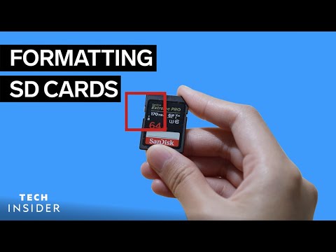 How To Format An SD Card