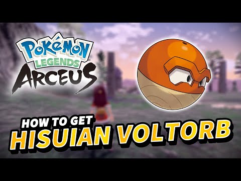 How to get HISUIAN VOLTORB (Location) | Pokemon Legends Arceus