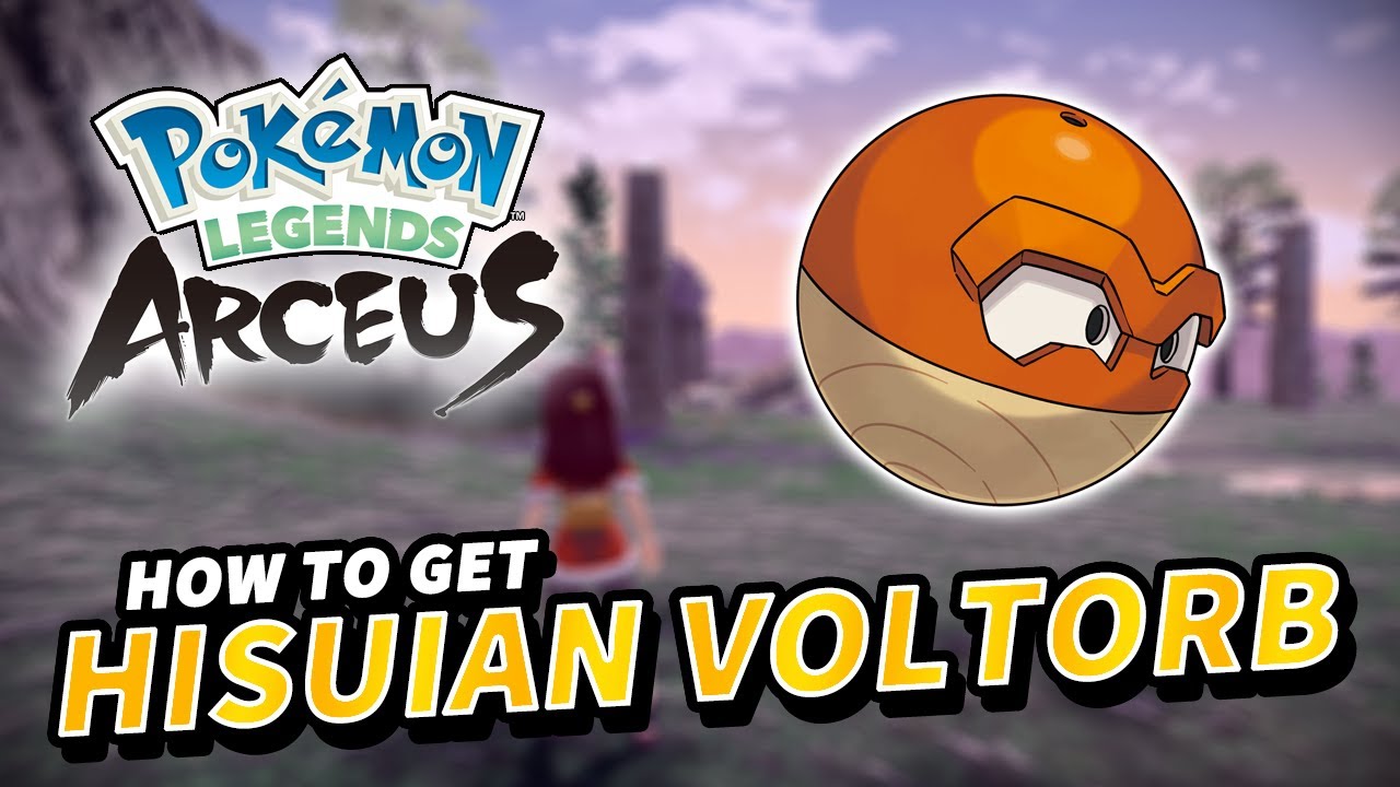Pokémon Legends: Arceus  Conheça o Hisuian Voltorb, do tipo