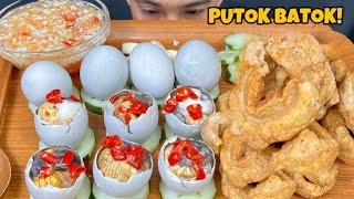 10X Iest Balut At Pork Chicharon 10X Putok Batok Mukbang Asmr Philippines