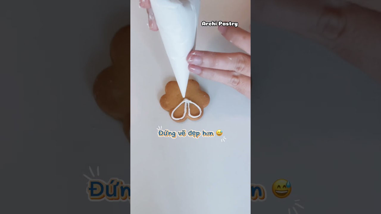 Tập vẽ bánh qui Draw a cookie with me 