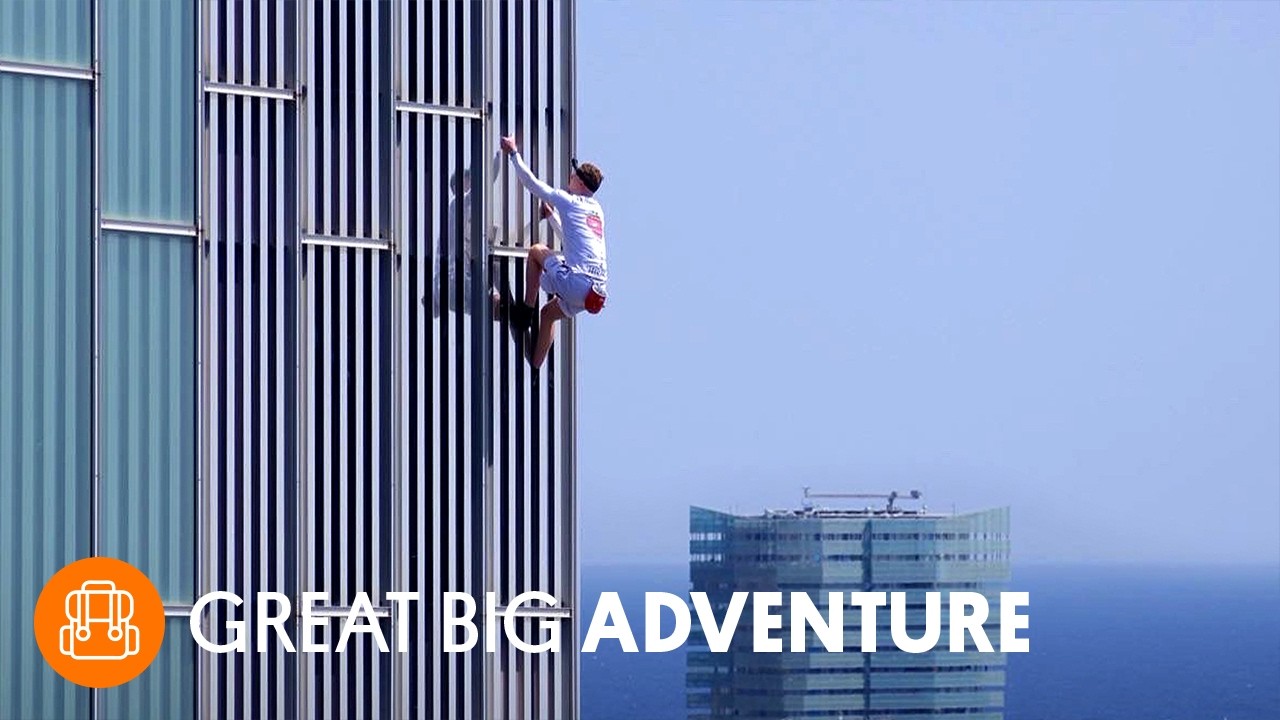 Documentary backdrop image for Meet the Urban Explorer Who Climbed The Shard (2024)