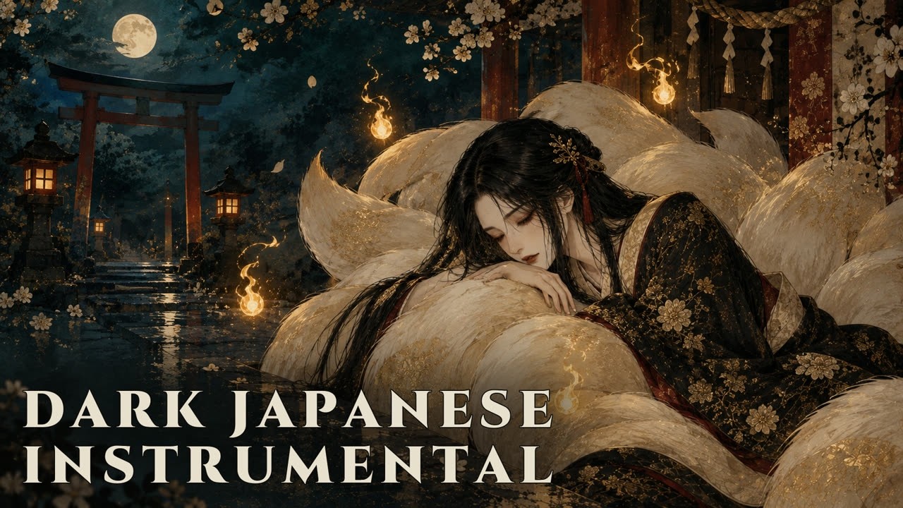 Dark Japanese Instrumental - 眠る狐 | The Kitsune Who Sleeps as