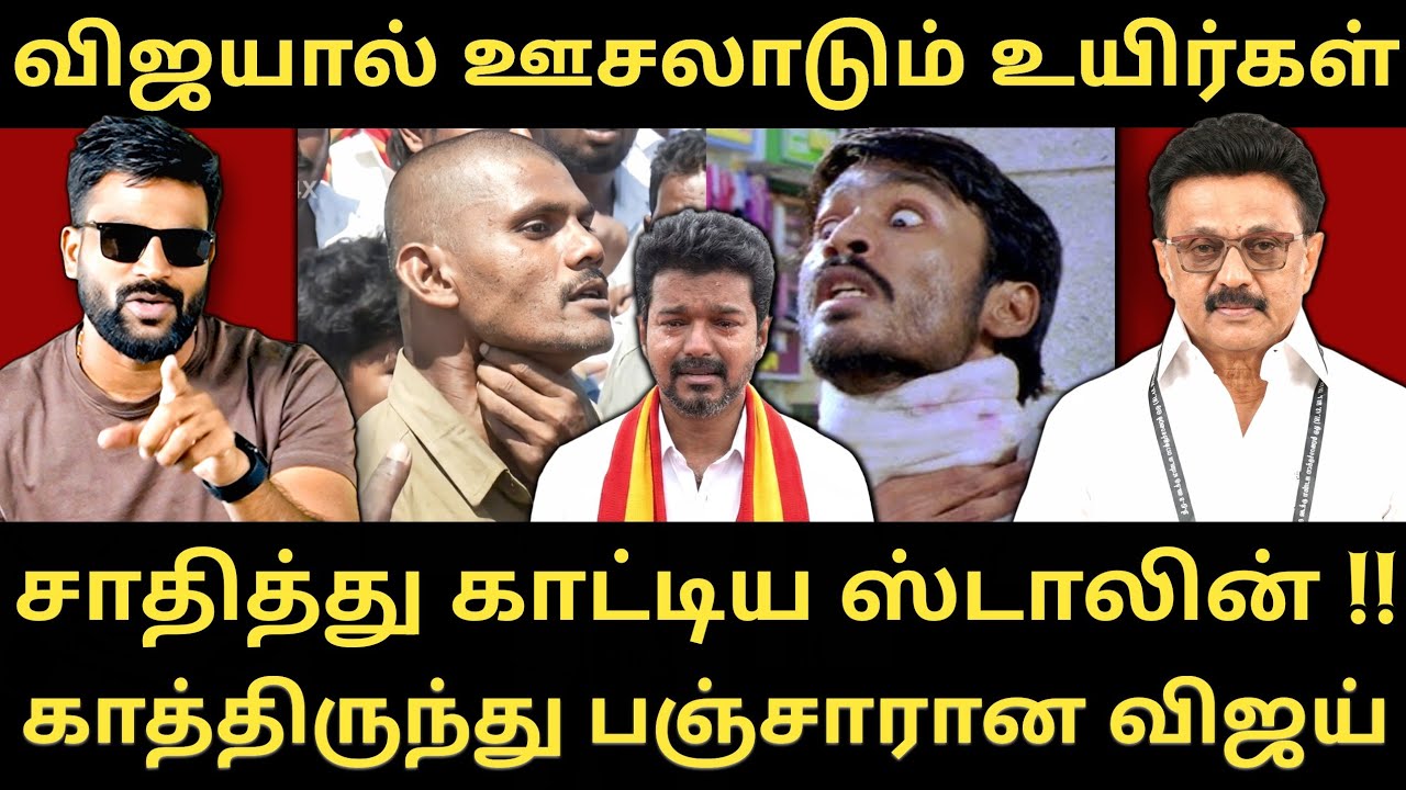 ஊரார் சாபம் வாங்கும் விஜய் - ஸ்டாலினால் தூக்கமில்லாமல் தவிக்கும் தற்குறி |Roastbrothers|Tvkvijay|