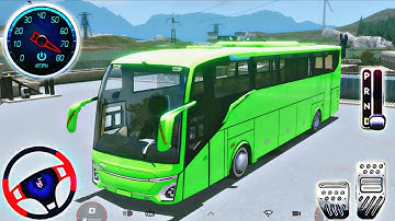 Impossible Uphill Bus Drive Coach Bus Simulator 3D Extreme Mountain Road 2025