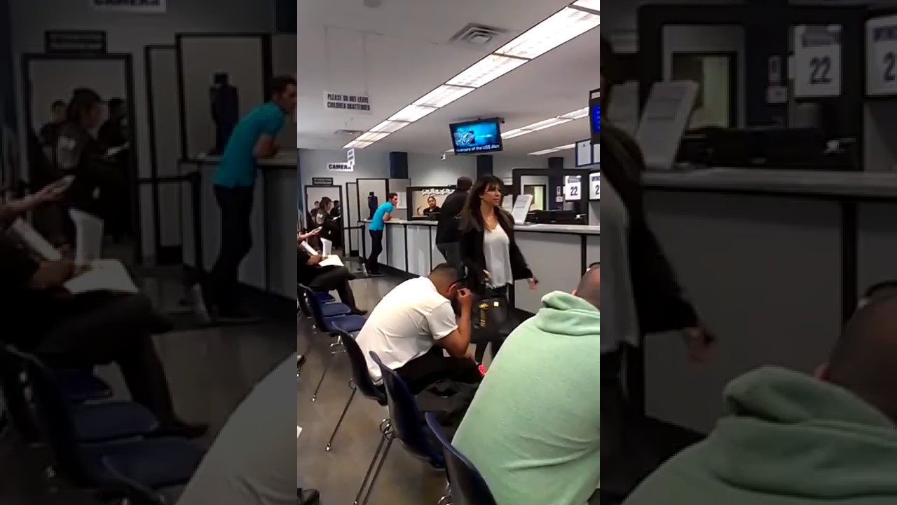 Kourtney Kardashian at the San Fernando Valley DMV in Van Nuys YouTube