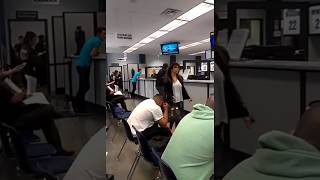 Kourtney Kardashian at the San Fernando Valley DMV in Van Nuys
