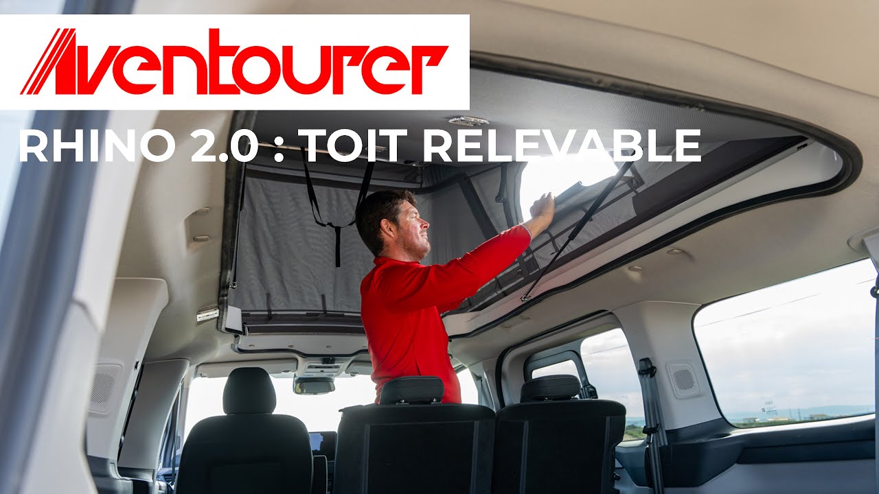 AVENTOURER RHINO 2.0 | Van tour et installation de notre toit relevable pour dormir en famille