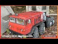 Crossrc bc8 mammoth 8x8 offroad prsentation et first run