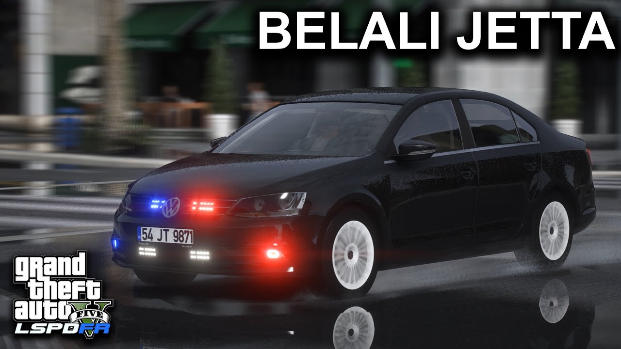 KARA BELA JETTA !! - SİVİL POLİS MODU - GTA 5 LSPDFR