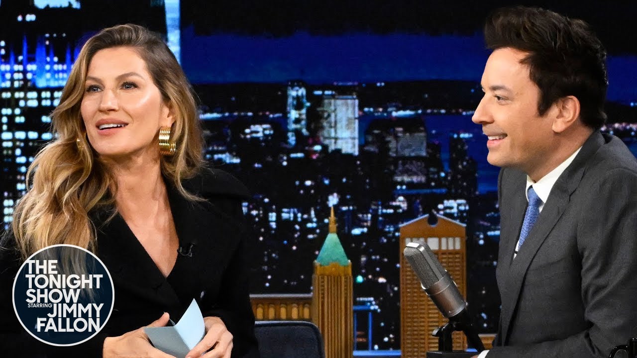 Gisele Bündchen Quizzes Jimmy On Popular Portuguese Phrases The 