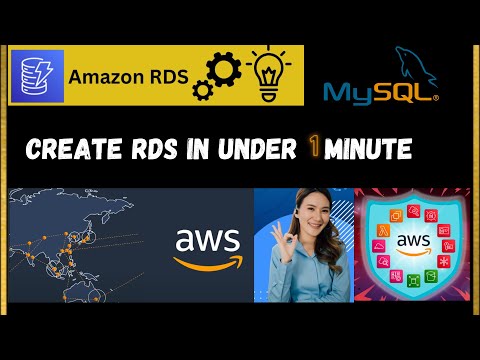 Amazon RDS Setup in Under 1 Minute