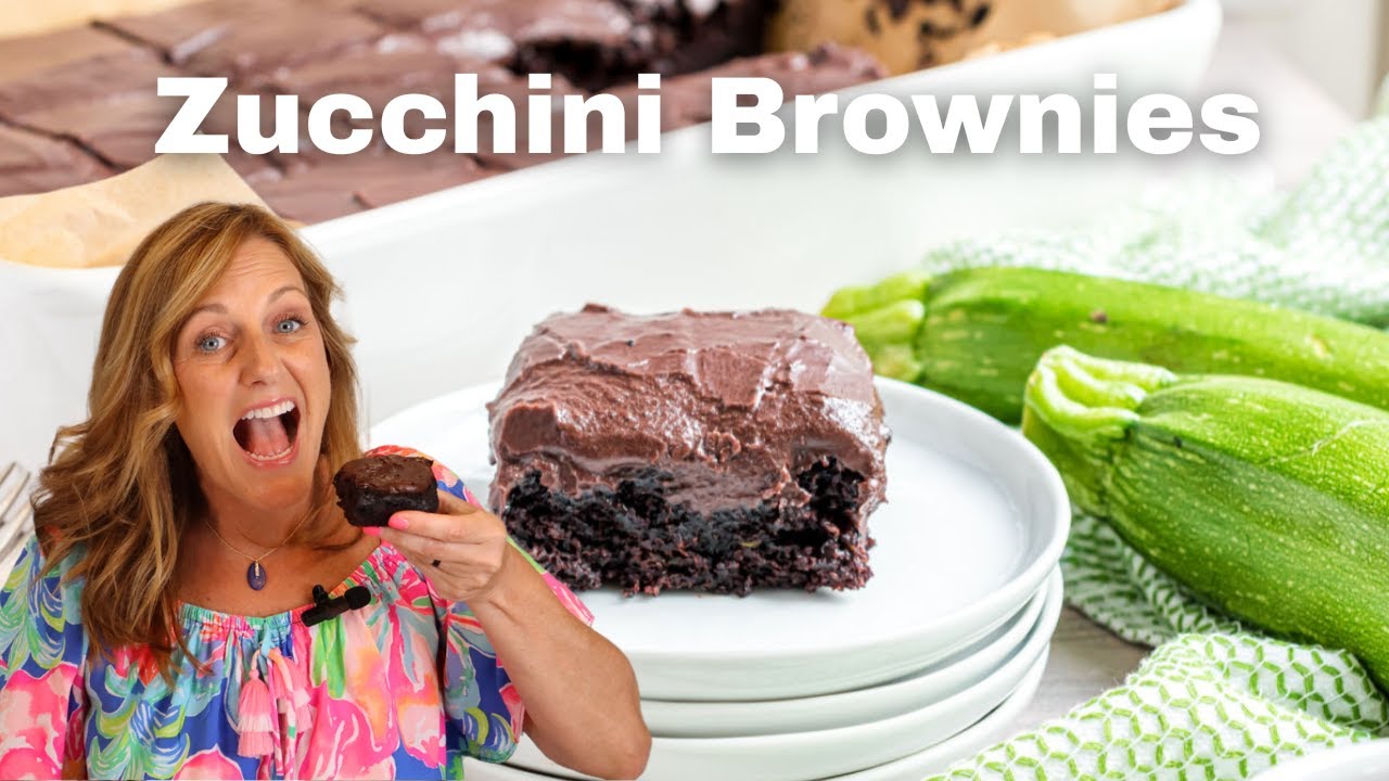 Chocolate Zucchini Brownies Recipe