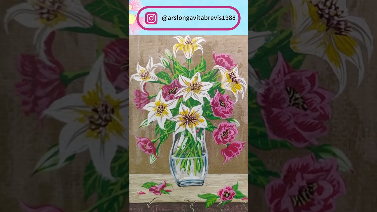 Beautiful Flower Vase 💮🌺