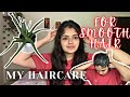 My haircare at homesmooth hair without any treatments