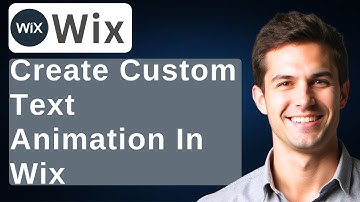 How To Create A Custom Text Animation In Wix [2025 Guide]
