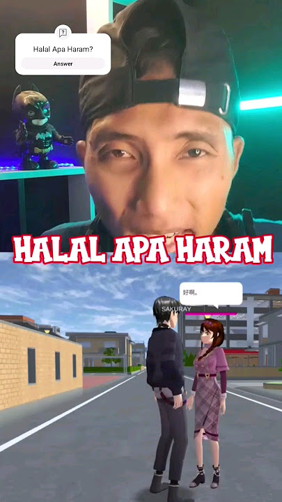 Game sakura ini halal apa haram? bantu jawab ya #tempegaming #sakuraschoolsimulator