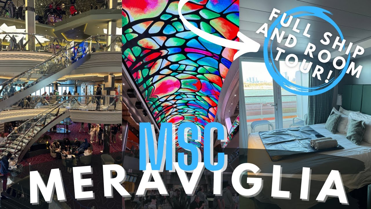 Экскурсия на корабле MSC Meraviglia — ПОТРЯСАЮЩЕ 🤩