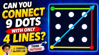 Can You Connect 9 Dots With Only 4 Lines 🧠