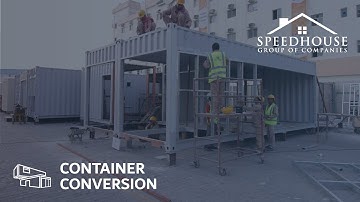 Container Conversion — Manufacturing Yard — Speed House Group of Companies
