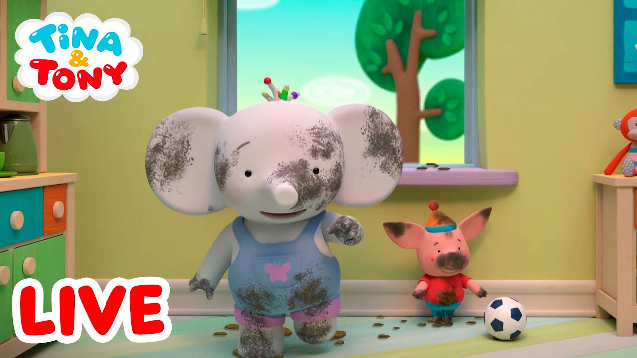 🔴 EN DIRECT ! Dimanche avec Tina et Tony | Dessins animés amusants pour les enfants