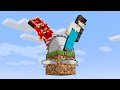 Minecraft, But On 1 Death Block
